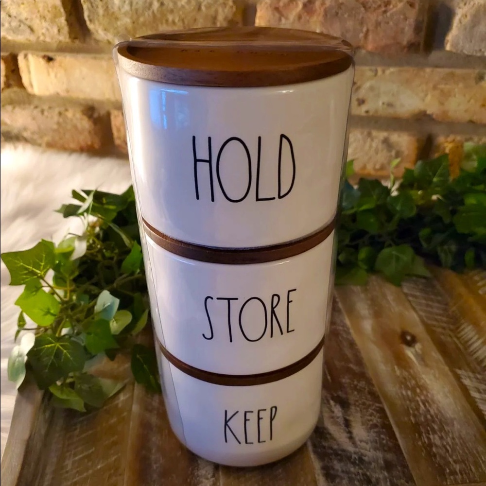 Rae Dunn Cellar Tower Canister Set